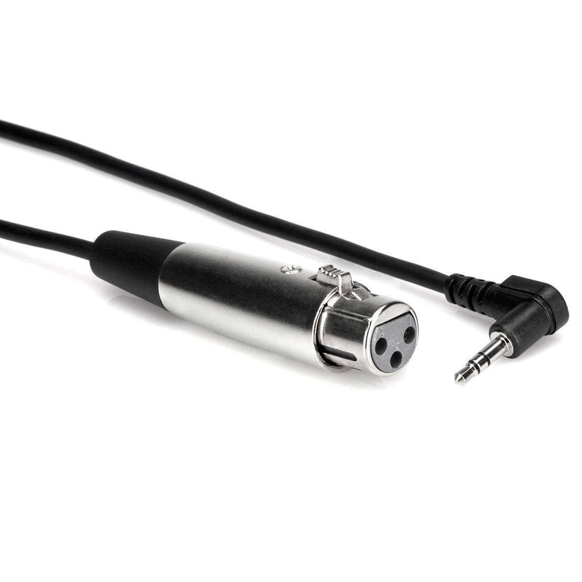 Front. Hosa Technology - Hosa Technology Hosa XVM-249 1ft, 3.5mm, 1/8in Male - 3 Pin XLR Female.