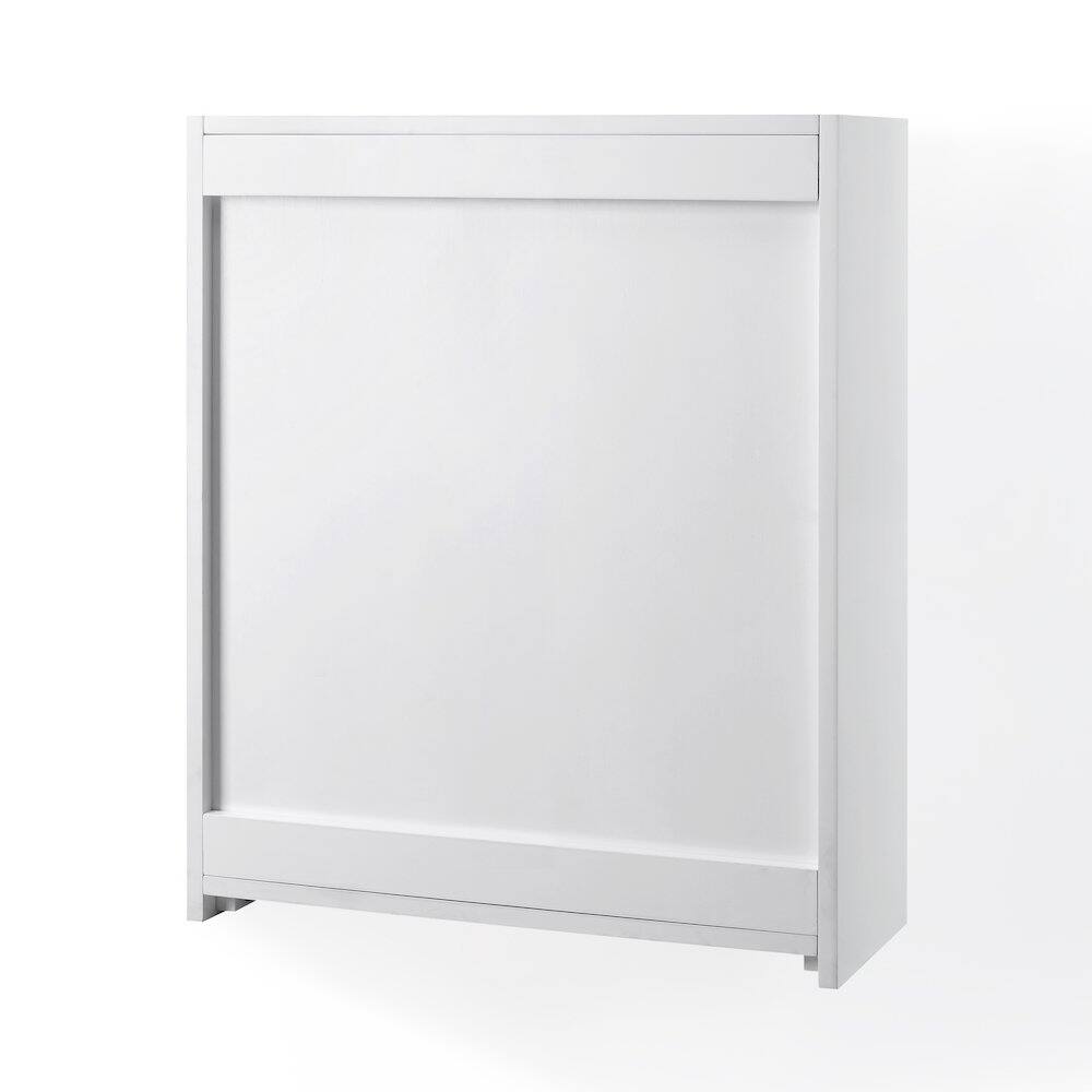 Alt View 1. Crosley Furniture - Savannah 3Pc Wall Storage Cabinet - 3 Wall Cabinets - White.