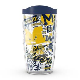 Tervis - Michigan Wolverines 10oz. Allover Classic Wavy Tumbler - Multicolor