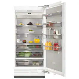 Miele - K 2902 Vi 36" Built-In Refrigerator 20.55 cu ft. with MasterCool, and BrilliantLight - Custom Panel Ready