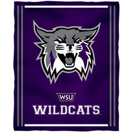 Vive La Fete - Weber State Wildcats 36'' x 48'' Children's Mascot Plush Blanket - Multicolor