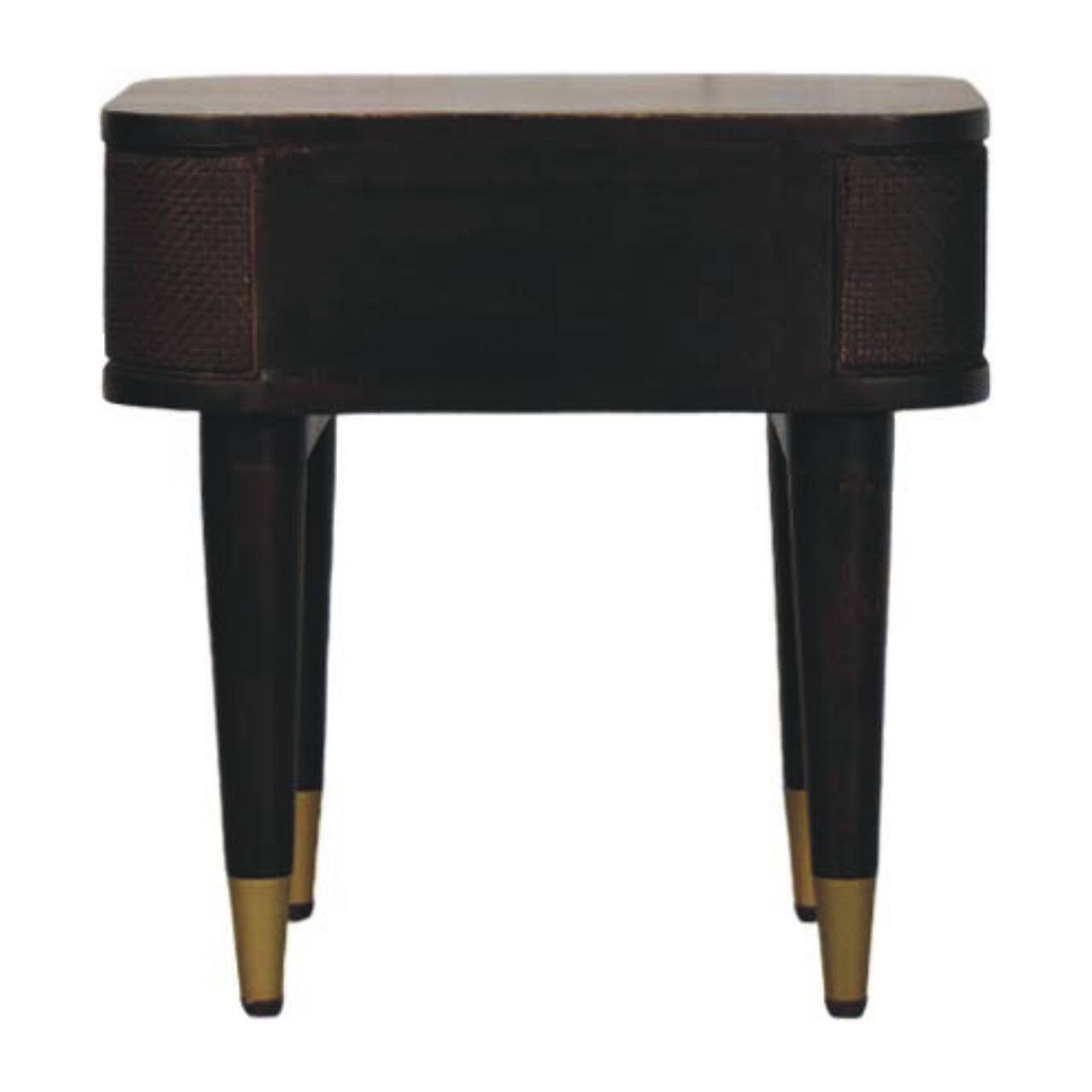 Back. Artisan Furniture - Artisan Furniture Solid Wood Belmont Bedside - Brown.