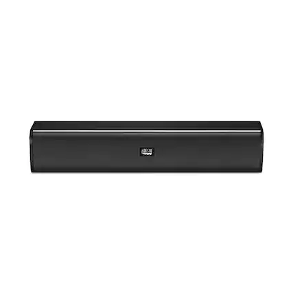 Front. Adesso - Xtream S5 Stereo Multimedia Soundbar Speaker - Black - Black.