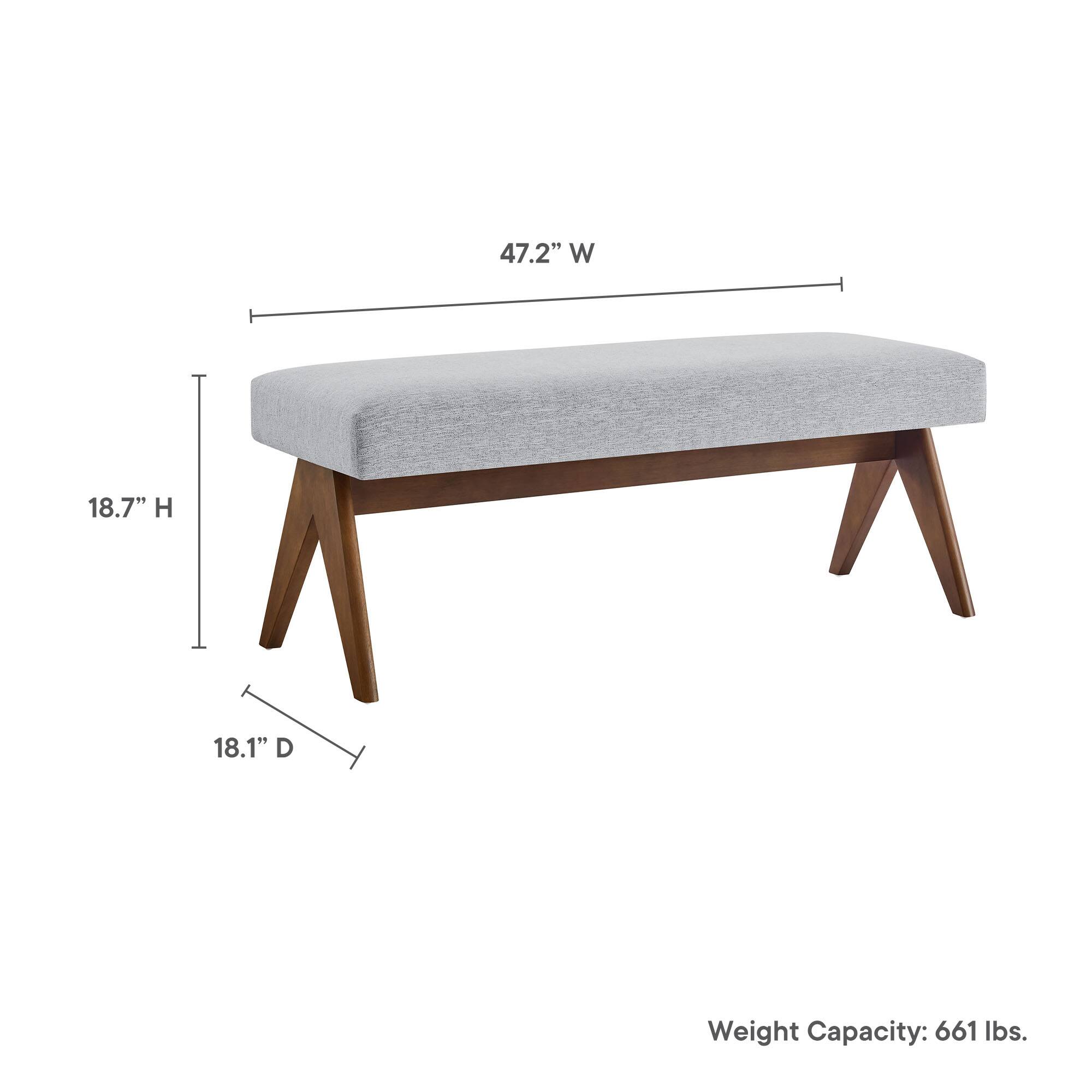 47.2" W  
18.7" H  
18.1" D  
Weight Capacity: 661 lbs.