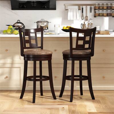 Brown Counter Height Bar Stools Corrigan Studio Swivel Bar Stool