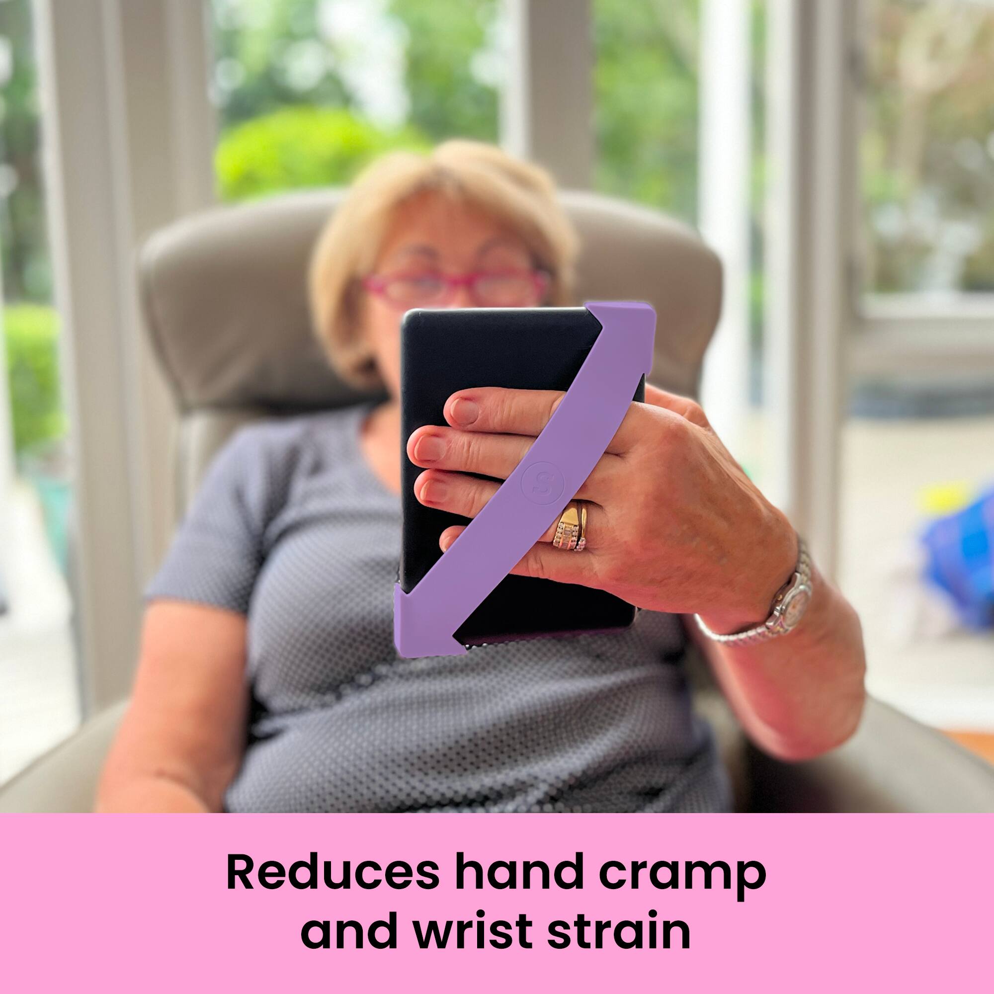 Reduces hand cramp and wrist strain