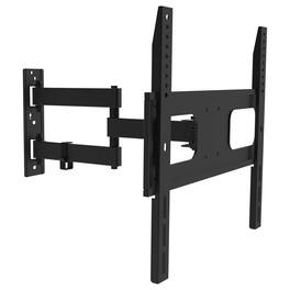 MegaMounts - Full Motion Wall Mount for 32-75 Inch Displays - Black