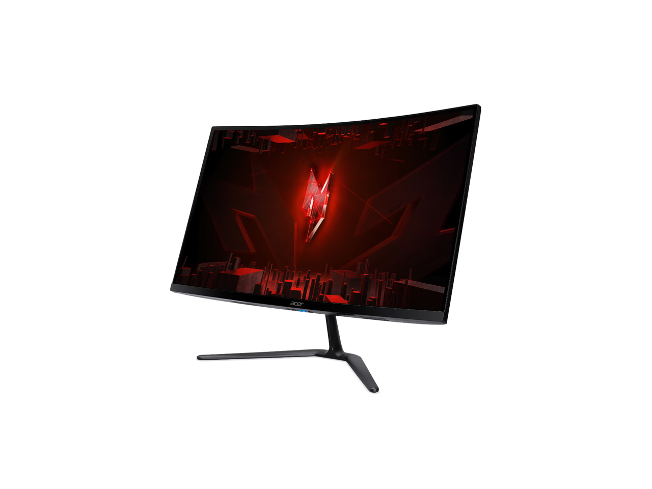 Alt View 2. Acer - Acer Nitro 27" WQHD 300Hz Curved Gaming Monitor with AMD FreeSync, 1ms, HDR10, 99% sRGB - Black.
