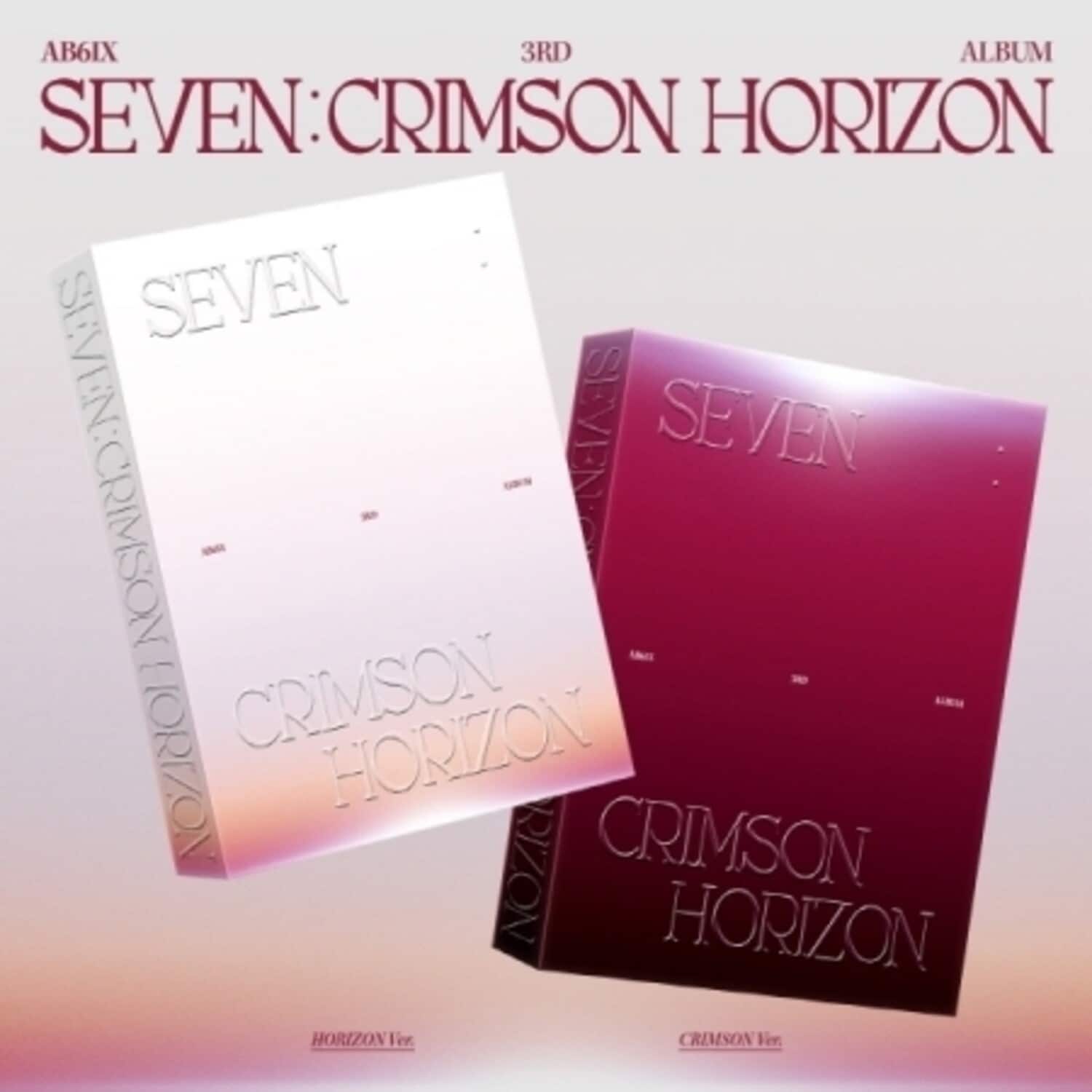 AB6IX - Seven : Crimson Horizon - Photobook Version - Random Cover   - COMPACT DISCS [CD] price history on PriceWatchPro
