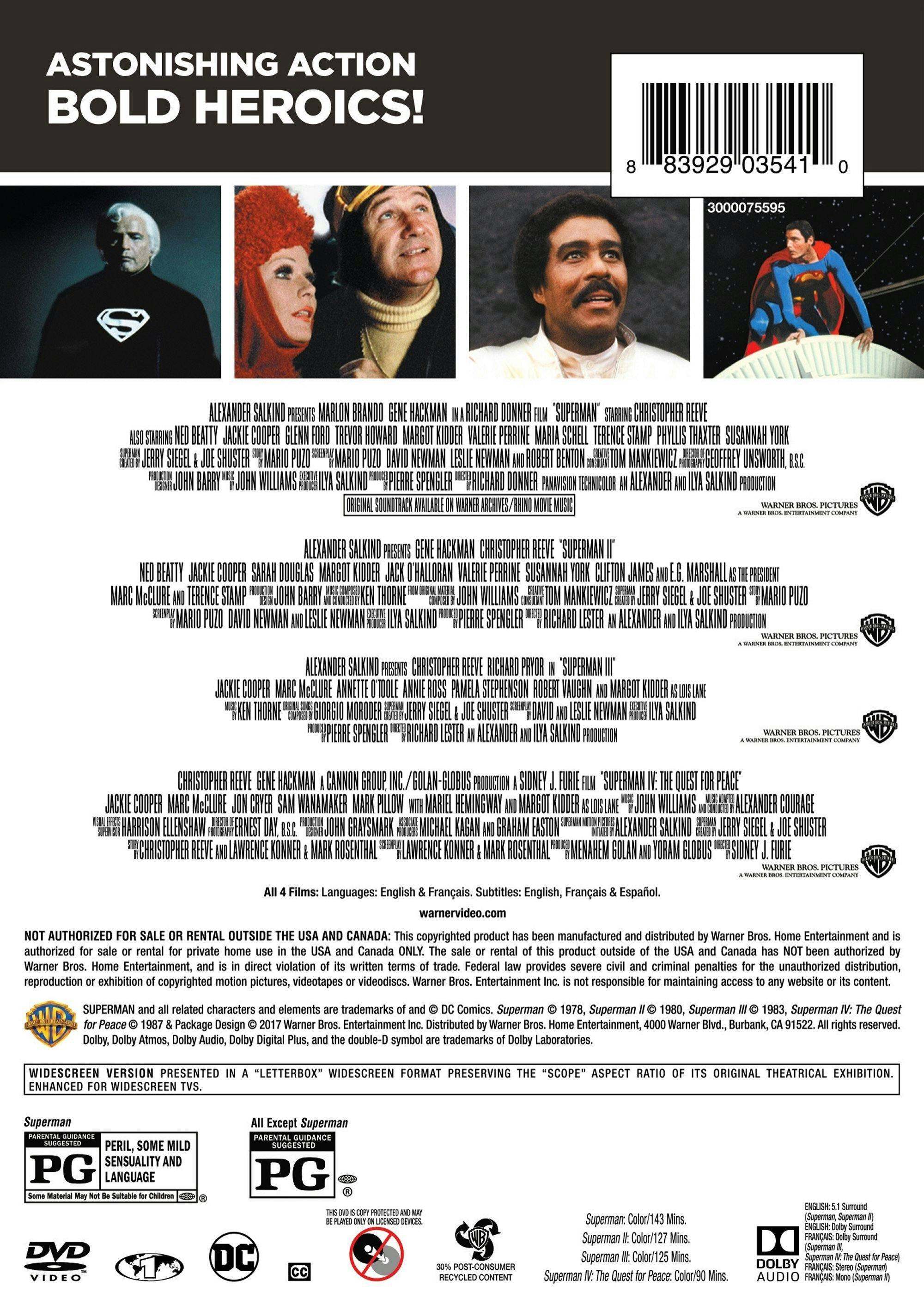 Angle. Superman Collection (Box Set) [DVD].