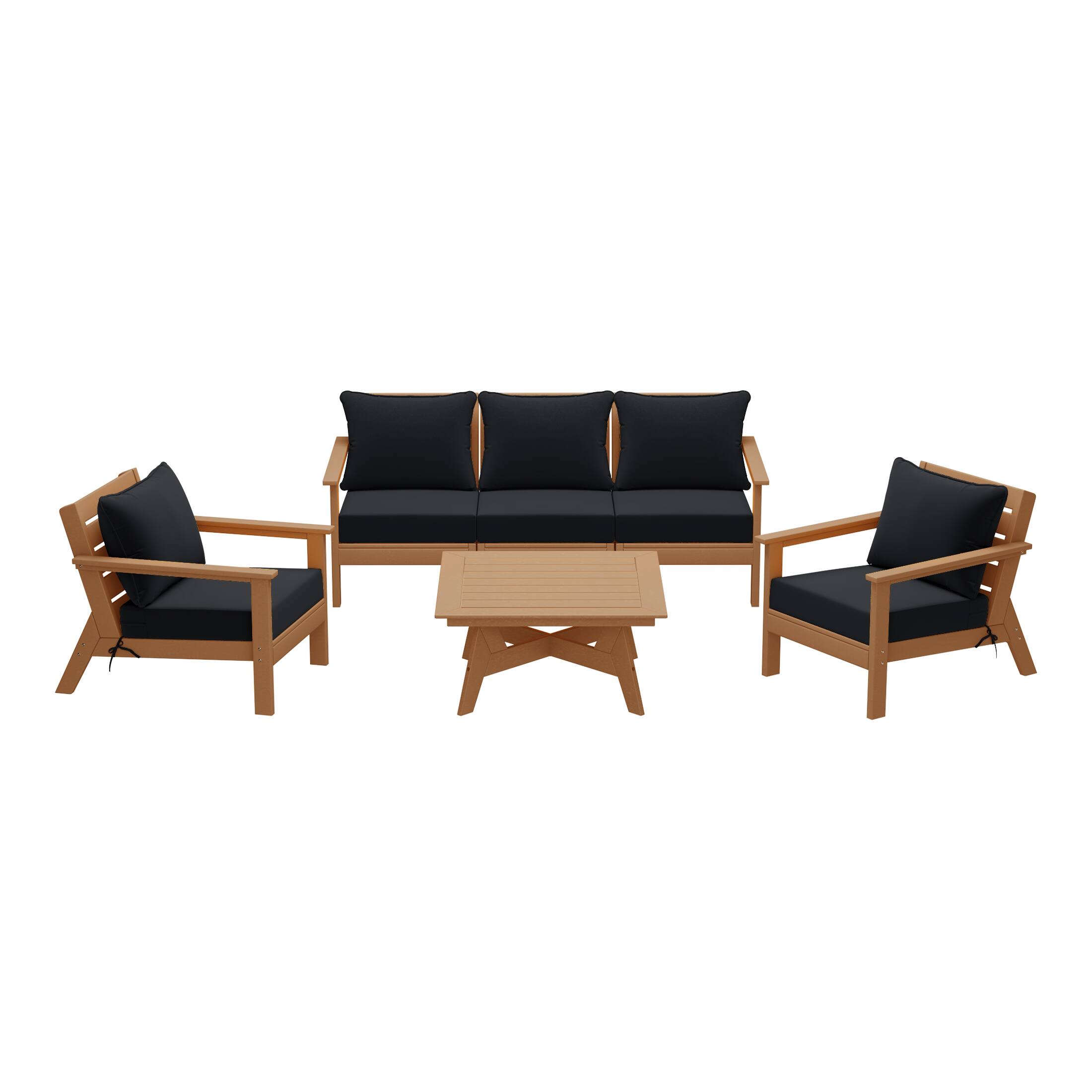 Teak/Black