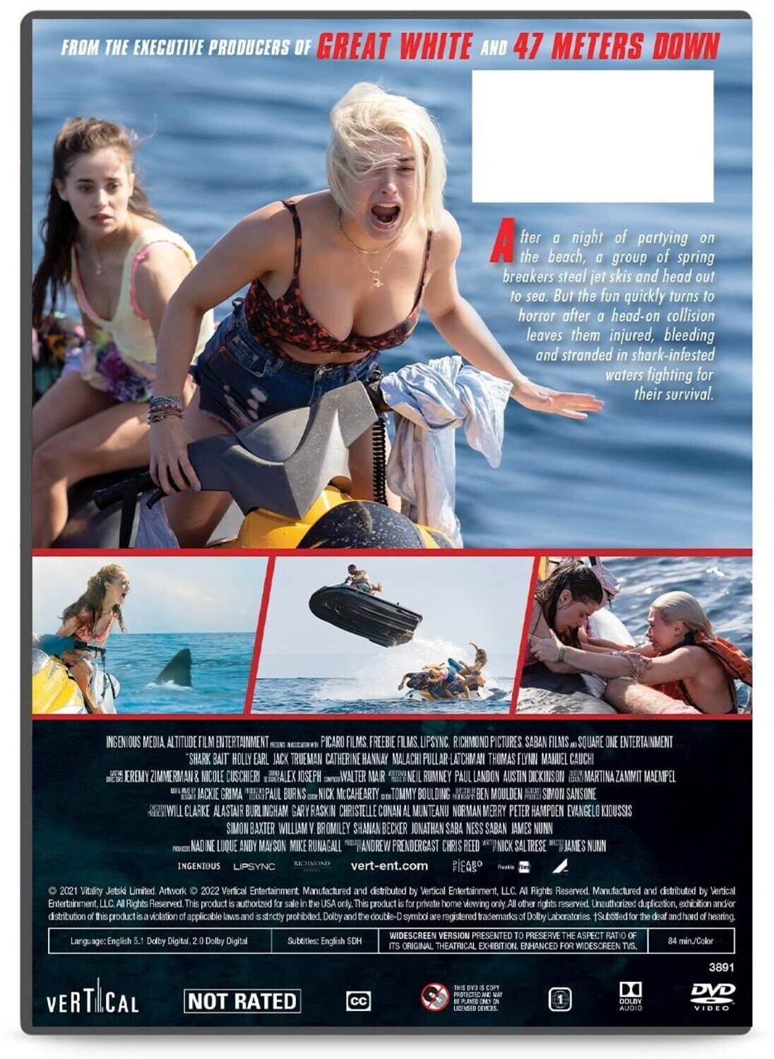 Alt View 1. Shark Bait   - DVD.
