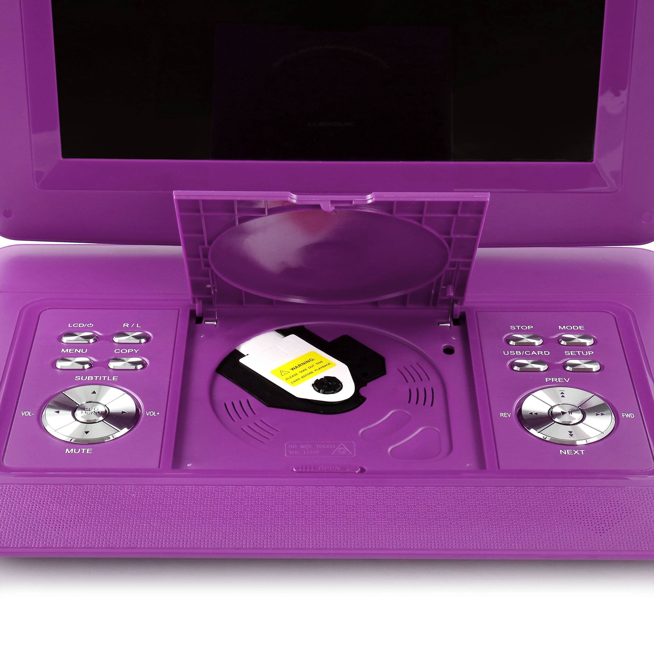 Trexonic Refurbished Excellent 14.1 Inch Portable DVD with TV