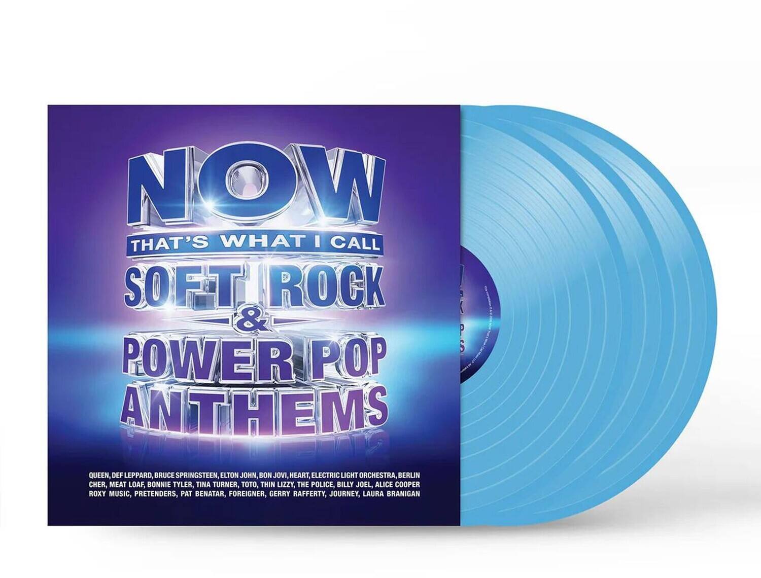 Various Artists - Now That's What I Call Soft Rock & Power Pop Anthems / Various - Blue Colored - VINYL LP