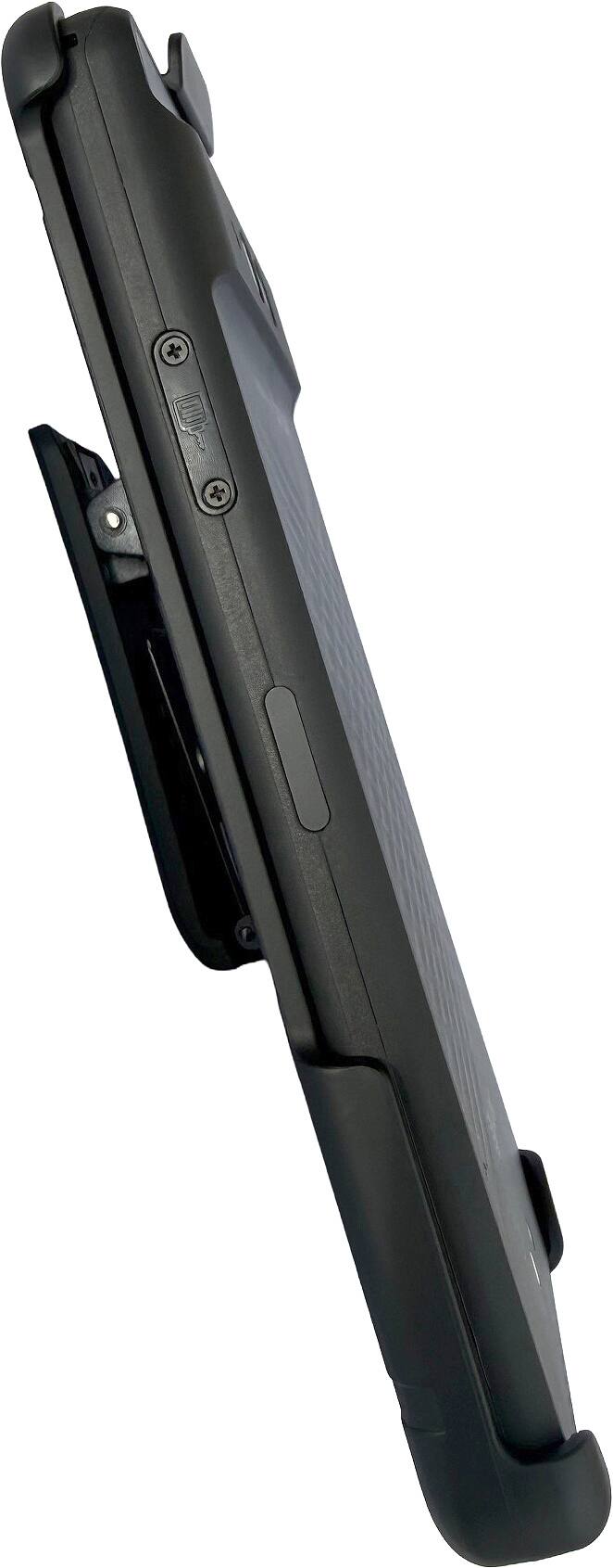 Alt View 9. Nakedcellphone - Holster Case for Sonim XP Pro Thermal Phone (X802) - Ratchet Belt Clip Holder - Black.