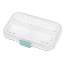 Sterilite - Convenient Small Divided Storage Pencil Box & Latch Lid, 24 Pack - Clear