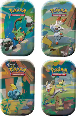 Pokémon - Trading Card Game: Galar Pals Mini Tin - Styles May Vary