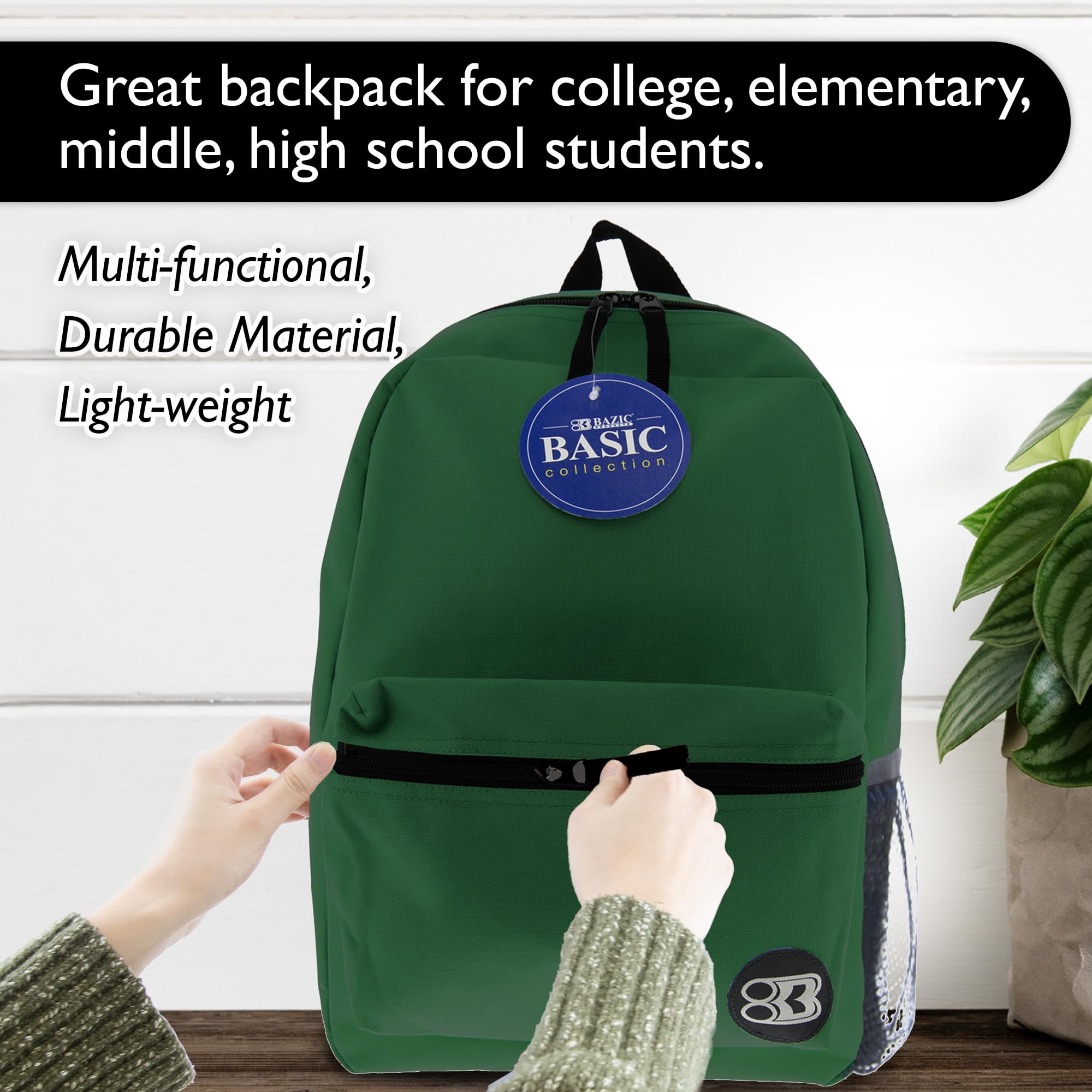 Great backpack for college, elementary, middle, high school students.

Multi-functional, Durable Material, Light-weight

83 BASIC collection