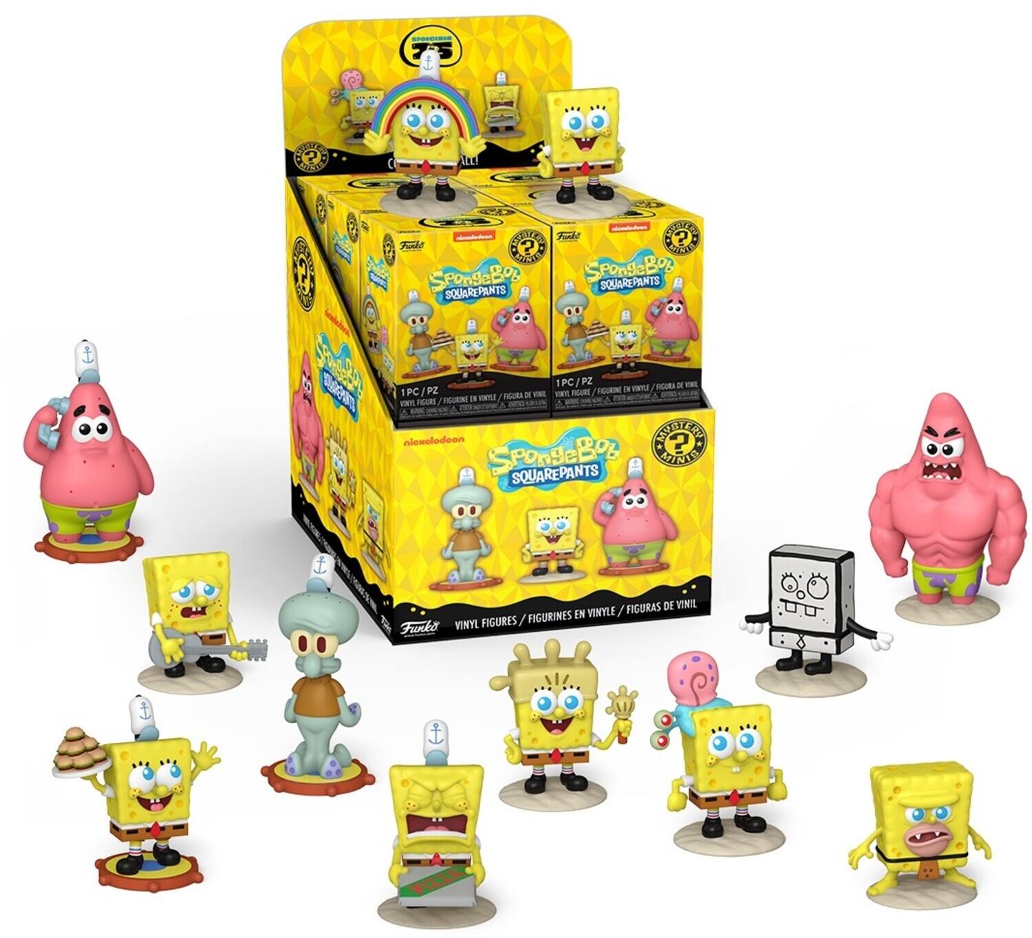 1 7.5 f GS 2 CE 3e BC CUO 2 2 R IE SPondeBop BO SPondeBop SQUAREPANTS SQUAREPANTS S DAU 1PC/PZ PZ a VEU FNGURA DE - VNT 1 PC/PZ - AGURN a V RC DI V W FIGURE I FUEN - A A ESTELEED niowolodoon 2 SPondeBo MTNIN SQUAREPANTS FIGURAS DE VINTIL FIGURINES EM VINYLE / VINYL FIGURES / Funko
