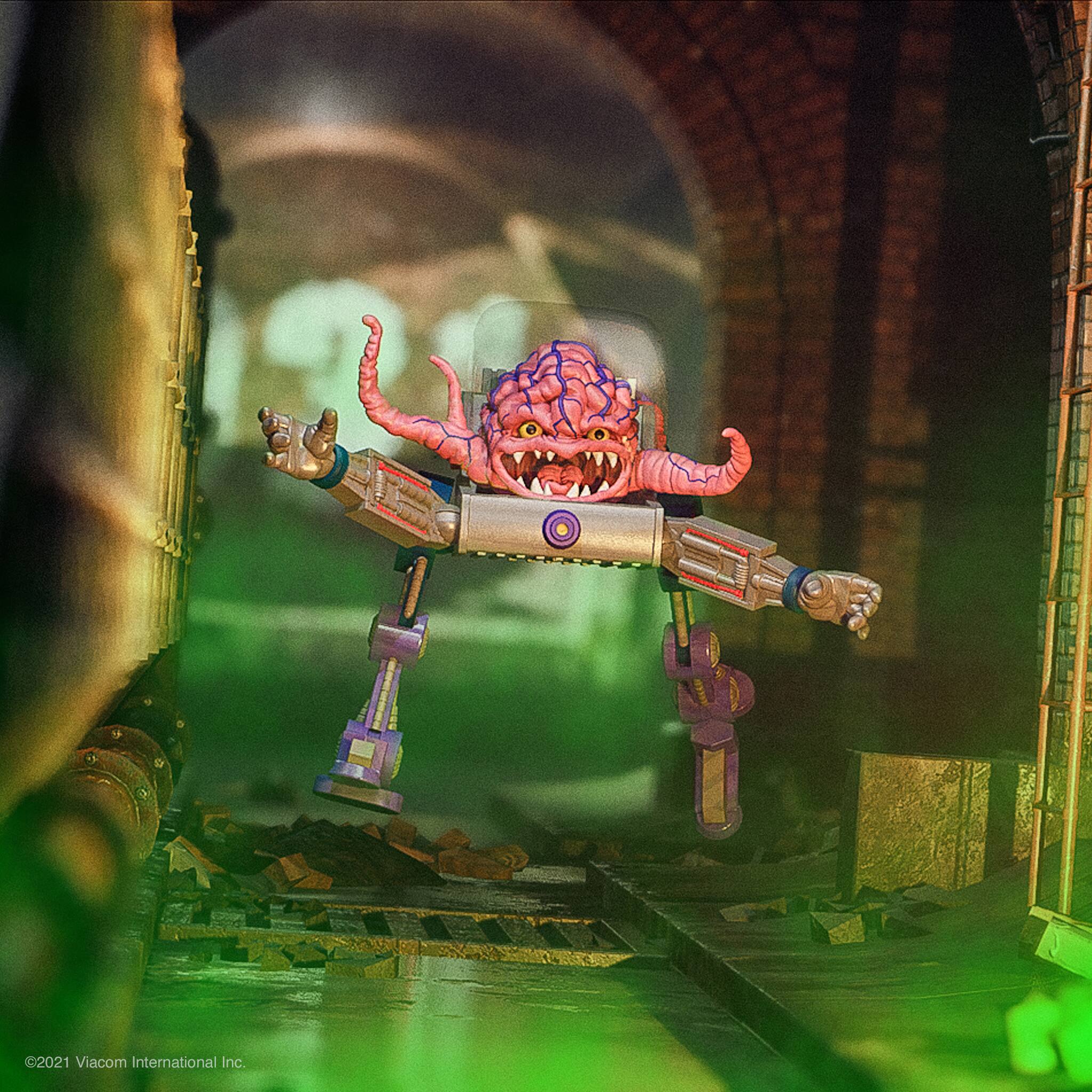 Alt View 16. Super7 - ULTIMATES! 7 in Plastic Teenage Mutant Ninja Turtles Action Figure - Krang - Multicolor.