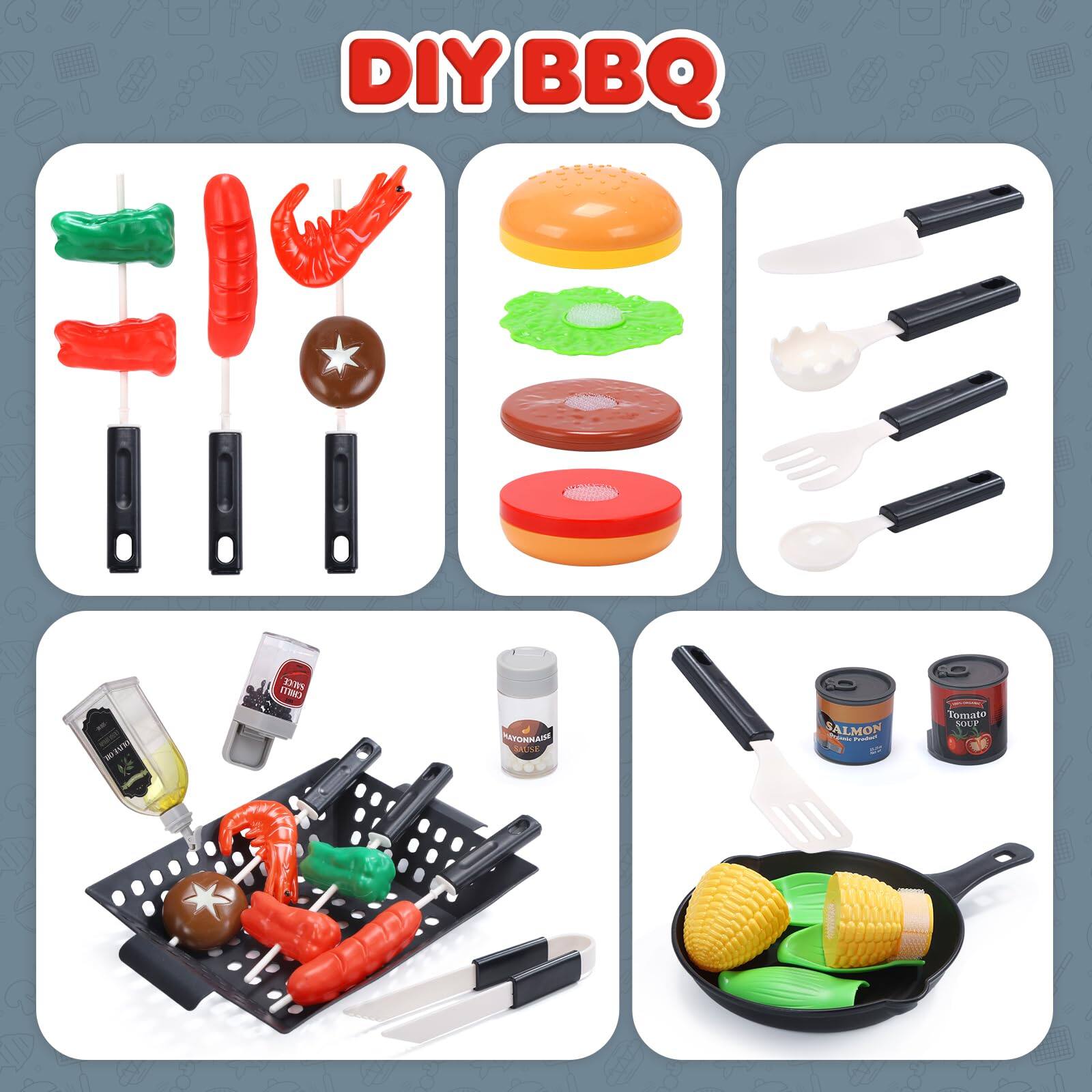 DIY BBQ

- CHIM SAUCE
- MAYONNAISE SAUCE
- SALMON PROGANIA Product
- Tomato SOUP