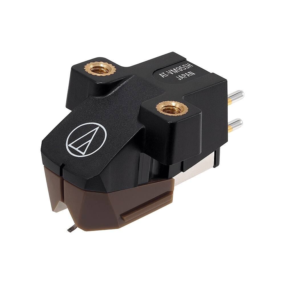 Alt View 13. Audio-Technica - Audio Technica AT-VM95SH/H Headshell/Cartridge Kit - Brown.
