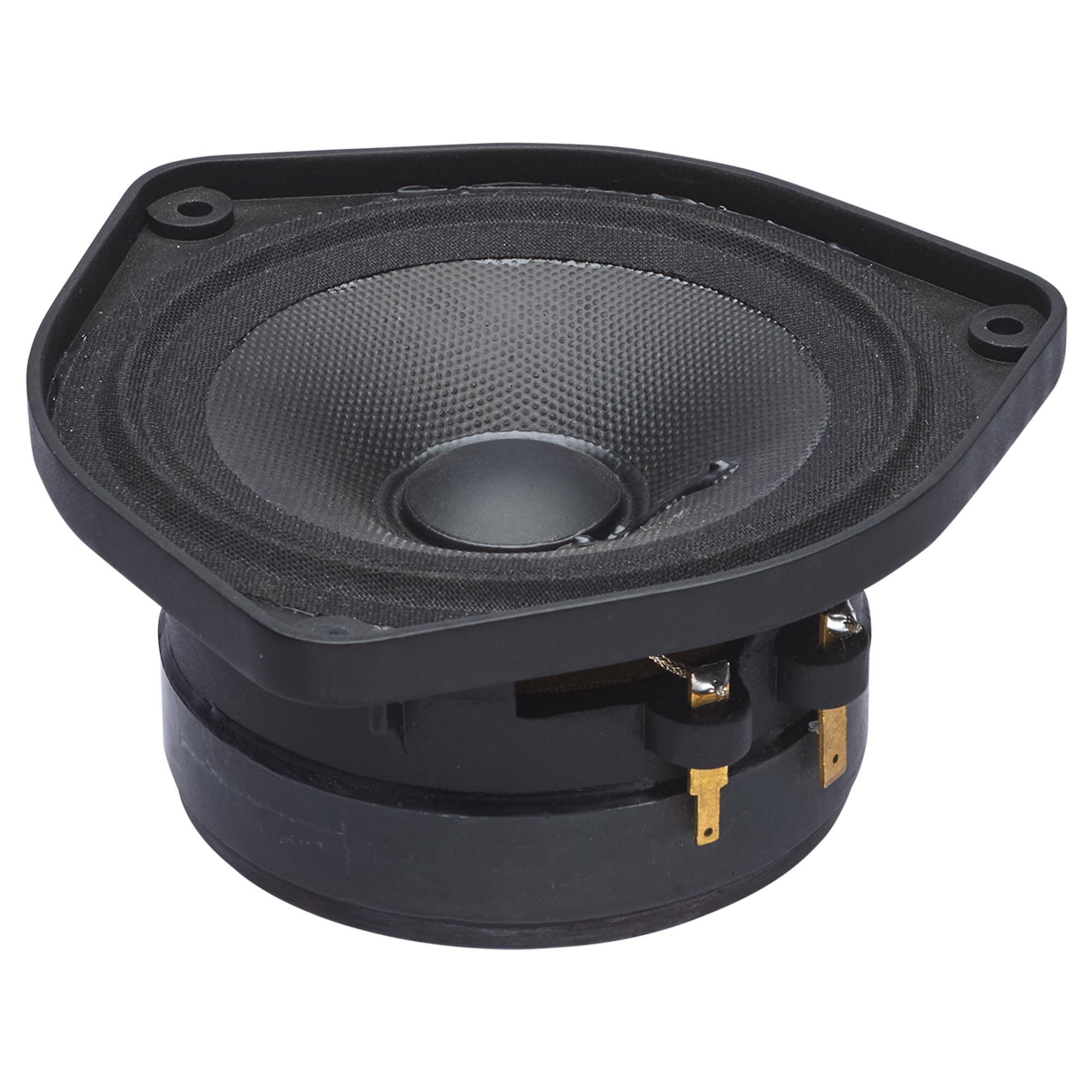 Alt View 1. Powerbass - PowerBass OE-400 - 4" Mid Range Speakers 40Wrms / 120Wmax (2-Ohm) - Pair - Black/Gray.