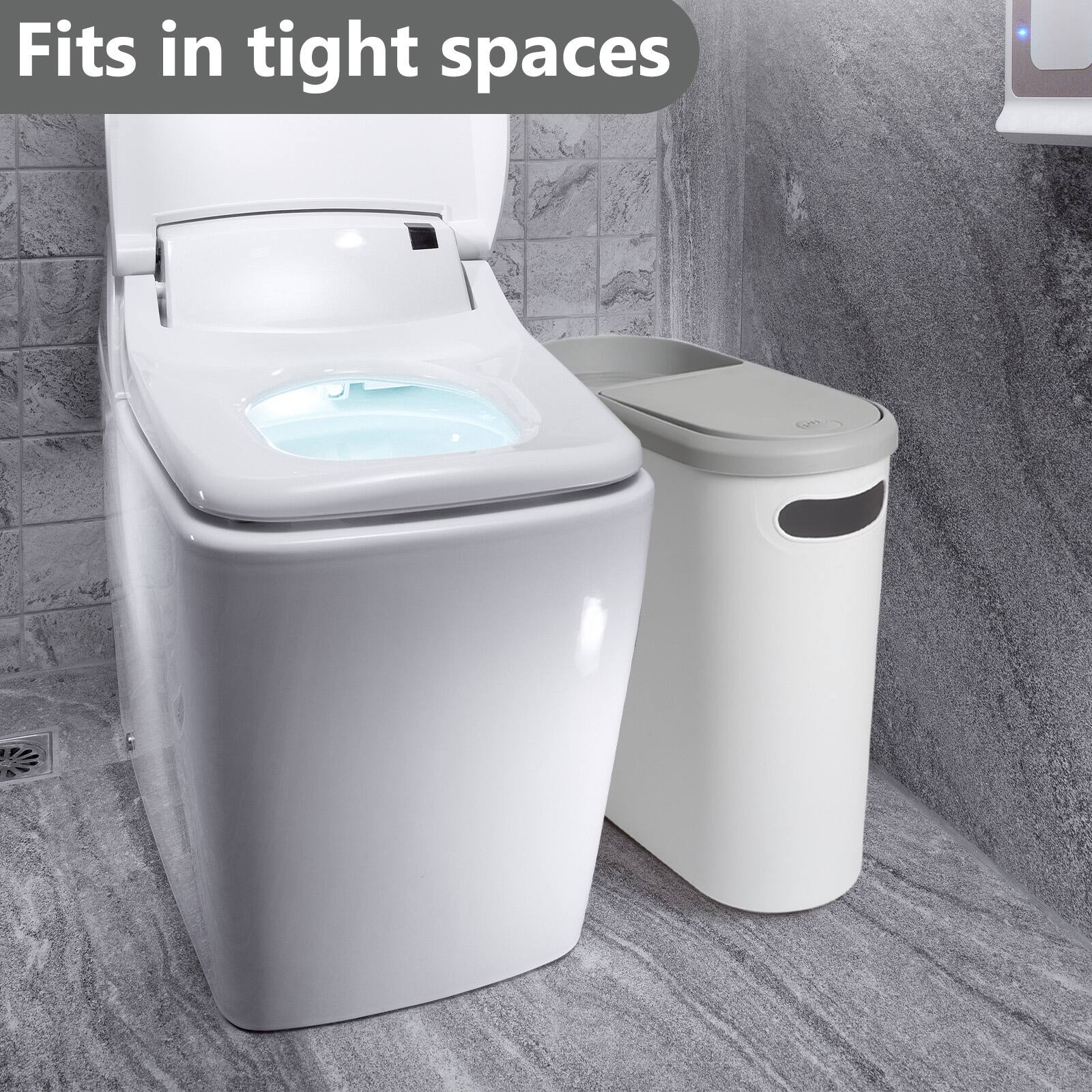 Fits in tight spaces