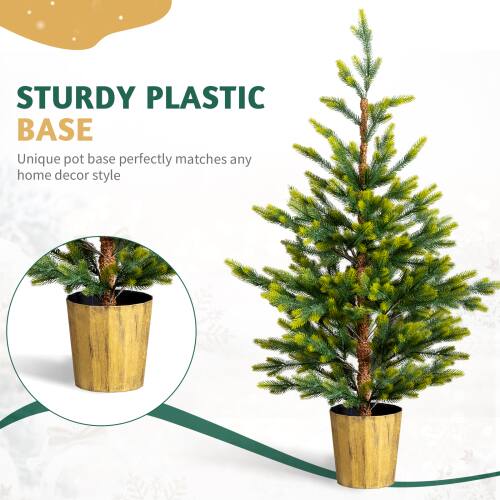 STURDY PLASTIC BASE  
Unique pot base perfectly matches any home decor style