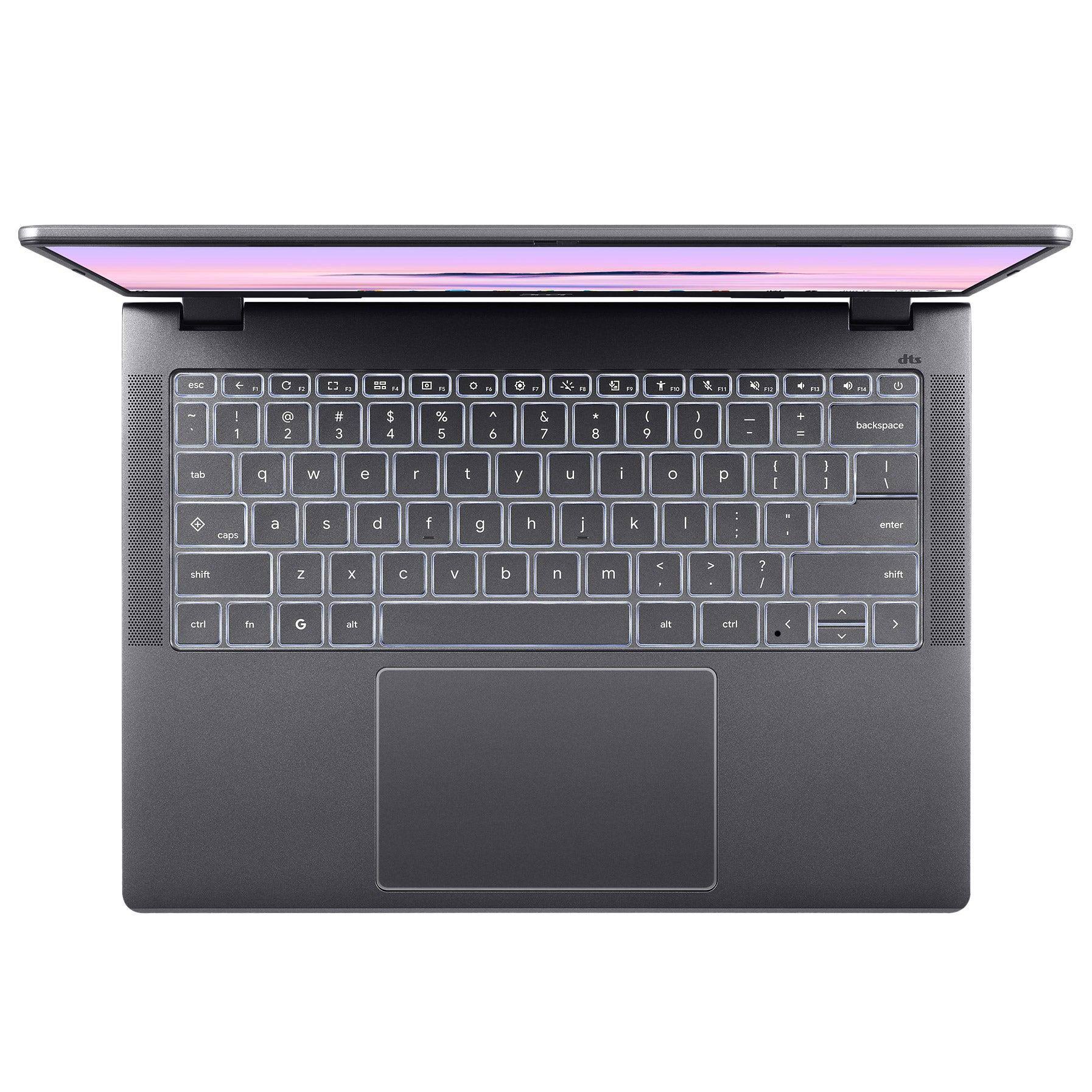 Sure, here is the corrected and grouped text from the image:

```
esc 1 ! 2 @ 3 # 4 $ 5 % 6 ^ 7 & 8 * 9 ( 0 ) - + = backspace
tab q w e r t y u i o p [ ] \ enter
caps a s d f g h j k l ; ' shift
shift z x c v b n m , . / shift
fn ctrl G alt
```