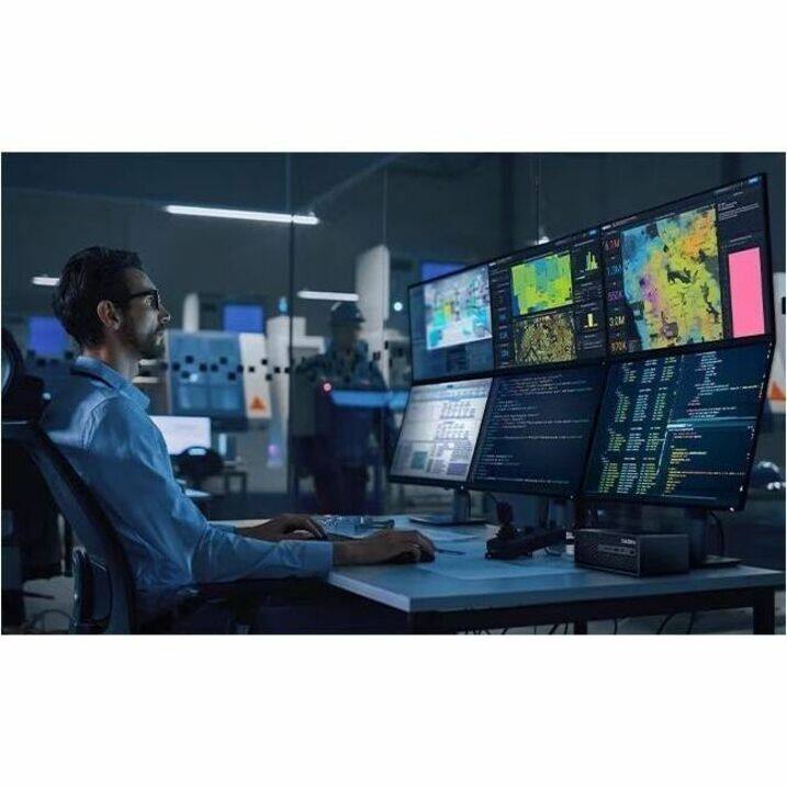 The text in the image appears to be a mix of numbers and letters that are not clearly legible. However, based on the context of the image, which shows a person working in a control room with multiple monitors displaying various data, it seems to be related to monitoring or surveillance. Here is a possible interpretation:

- "I S 3OM I B20K"

This could be a code or a reference to specific data points or locations. Without more context, it's difficult to provide a precise correction or grouping. If this is part of a larger dataset or system, it might be best to refer to the specific system's documentation for clarification.
