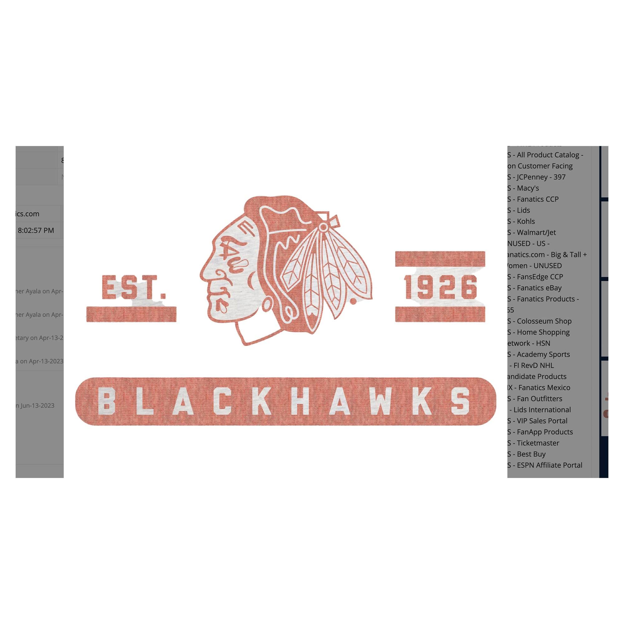 5 All Product Catalog on Customer Facing  
5 JCPenney - 397  
5 Macy's  
5 Fanatics CCP  
5 Kohls  
5 Walmart/Jet  
5 UNUSED US  
5 Fanatics.com - Big & Tall  
5 Fanatics.com - Women - UNUSED  
5 Fanatics.com - Fanatics Products  
5 Fanatics.com - Fanatics Products - eBay  
5 Fanatics.com - Fanatics Products - eBay  
5 Fanatics.com - Fanatics Products - eBay  
5 Fanatics.com - Fanatics Products - eBay  
5 Fanatics.com - Fanatics Products - eBay  
5 Fanatics.com - Fanatics Products - eBay  
5 Fanatics.com - Fanatics Products - eBay  
5 Fanatics.com - Fanatics Products - eBay  
5 Fanatics.com - Fanatics Products - eBay  
5 Fanatics.com - Fanatics Products - eBay  
5 Fanatics.com - Fanatics Products - eBay  
5 Fanatics.com - Fanatics Products - eBay  
5 Fanatics.com - Fanatics Products - eBay  
5 Fanatics.com - Fanatics Products - eBay  
5 Fanatics.com - Fanatics Products - eBay  
5 Fanatics.com - Fanatics Products - eBay  
5 Fanatics.com - Fanatics Products - eBay  
5