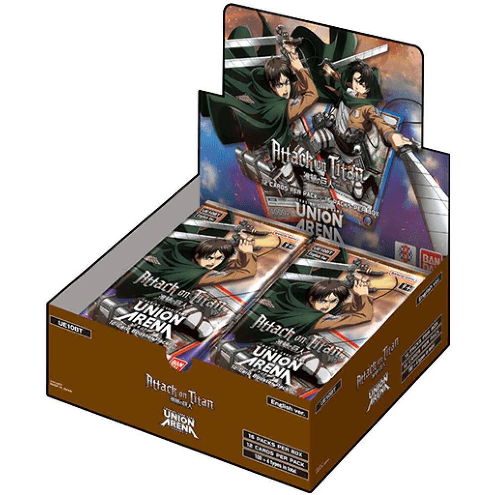 Bandai - Union Arena - Trading Card Game: Attack on Titan - Booster Box (UE10BT)