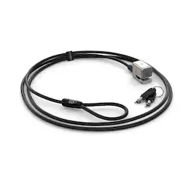 Kensington - Keyed Cable Lock for Microsoft Surface Pro and Surface Go 6ft Steel Security Cable Master Keyed On Demand K68136WW