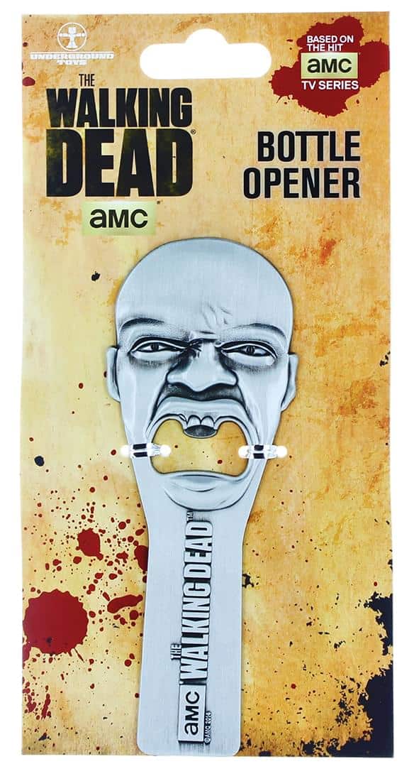 Seven20 - The Walking Dead Walker Head Bottle Opener - Silver
