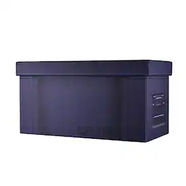 Ukonic - Halo UNSC Footlocker Foldable Storage Bin | 24 x 12 Inches - Black