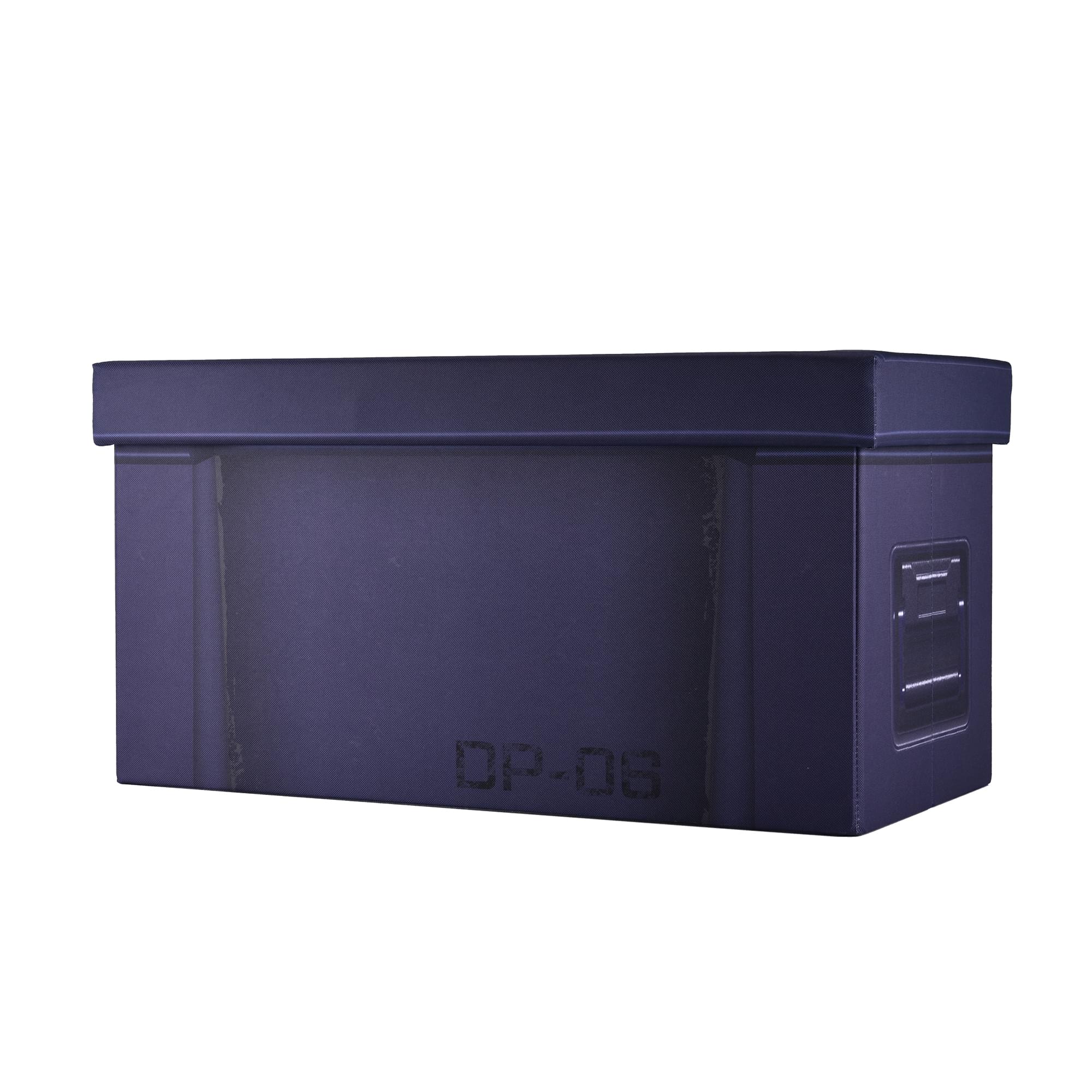 Front. Ukonic - Halo UNSC Footlocker Foldable Storage Bin | 24 x 12 Inches - Black.