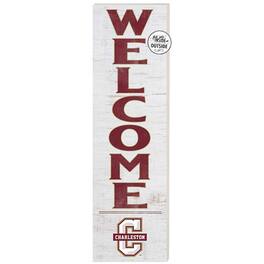 Jardine - Charleston Cougars 10'' x 35'' Indoor/Outdoor Welcome Sign - White