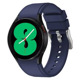 StrapsCo - Active Band Silicone Rubber Watch Strap For Samsung Galaxy Watch 6 - Midnight Blue