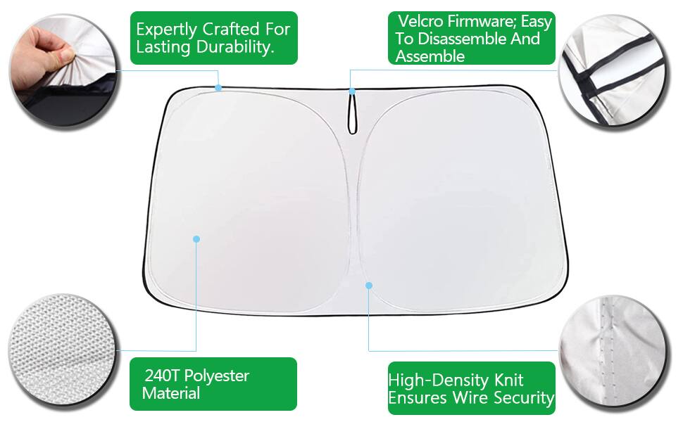Expertly Crafted For Lasting Durability.  
Velcro Firmware; Easy To Disassemble And Assemble  
240T Polyester Material  
High-Density Knit Ensures Wire Security