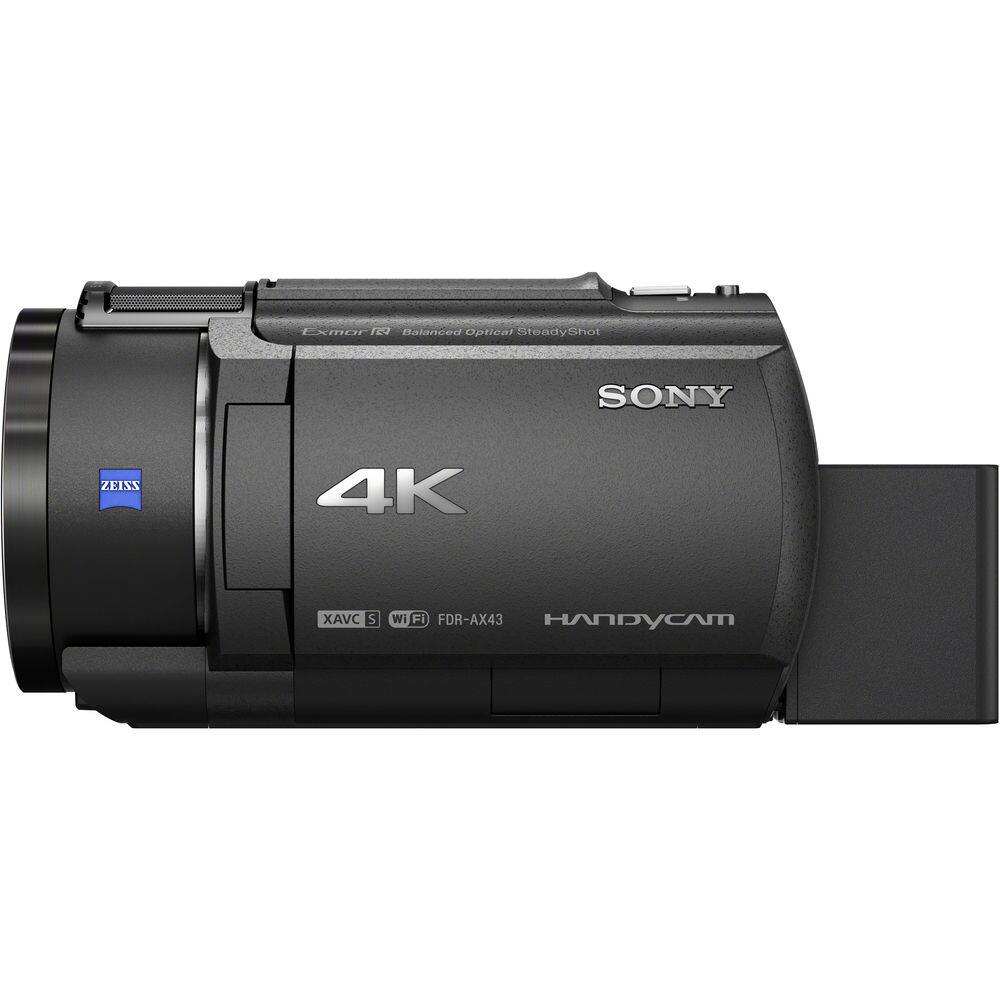 Exmor FE4 Balanced Optical SteadyShot SONY ZEISS 4K XAVC S WIFI F FDR-AX43 HANDYCAM