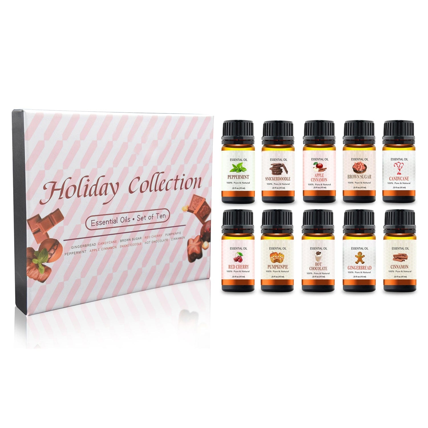 Amore Paris - 10-Piece Holiday Collection Aromatherapy Oil Set - Multi price history on PriceWatchPro