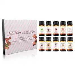Amore Paris - 10-Piece Holiday Collection Aromatherapy Oil Set - Multi