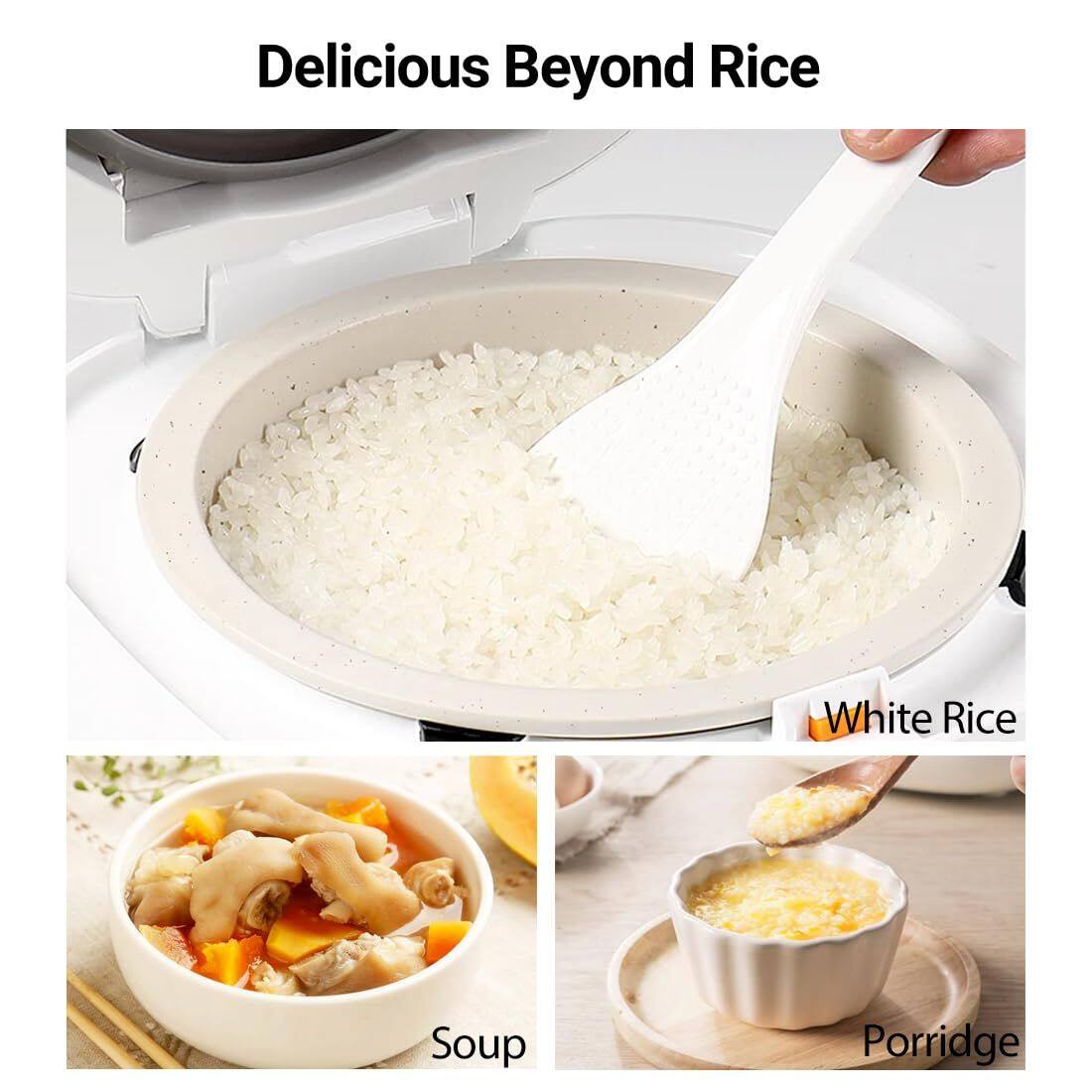 Delicious Beyond Rice

White Rice

Soup

Porridge