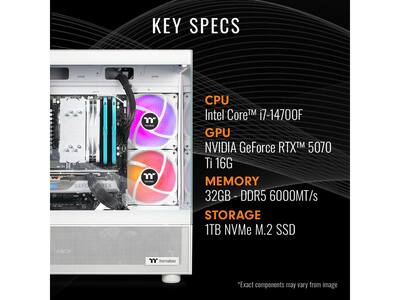 Thermaltake Gaming Desktop PC NE i1470S V170S Intel Core i7 14700F Thermaltake Gaming Desktop PC NE i1470S V170S Intel Core i7 14700F