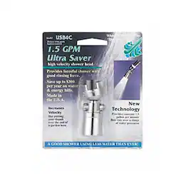 Amber Sporting Goods - Whedon Showerhead 2 settings 1.5 gpm - Silver