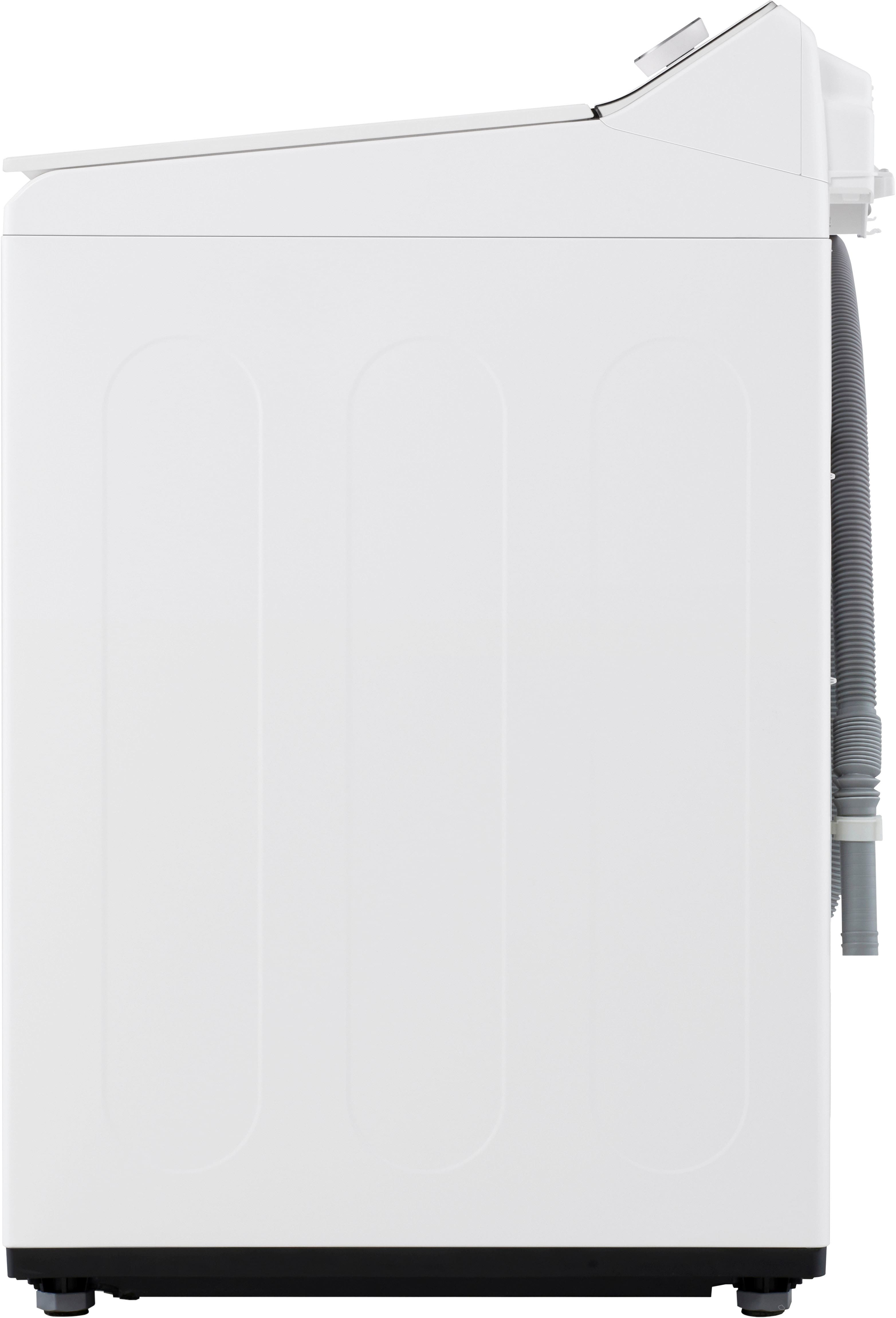 Alt View 27. LG - 5.0 Cu. Ft. High-Efficiency Smart Top Load Washer with Easy Unload - Alpine White.
