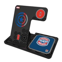 Keyscaper - Marvel Sigil 3 in 1 Charging Station - Captain America