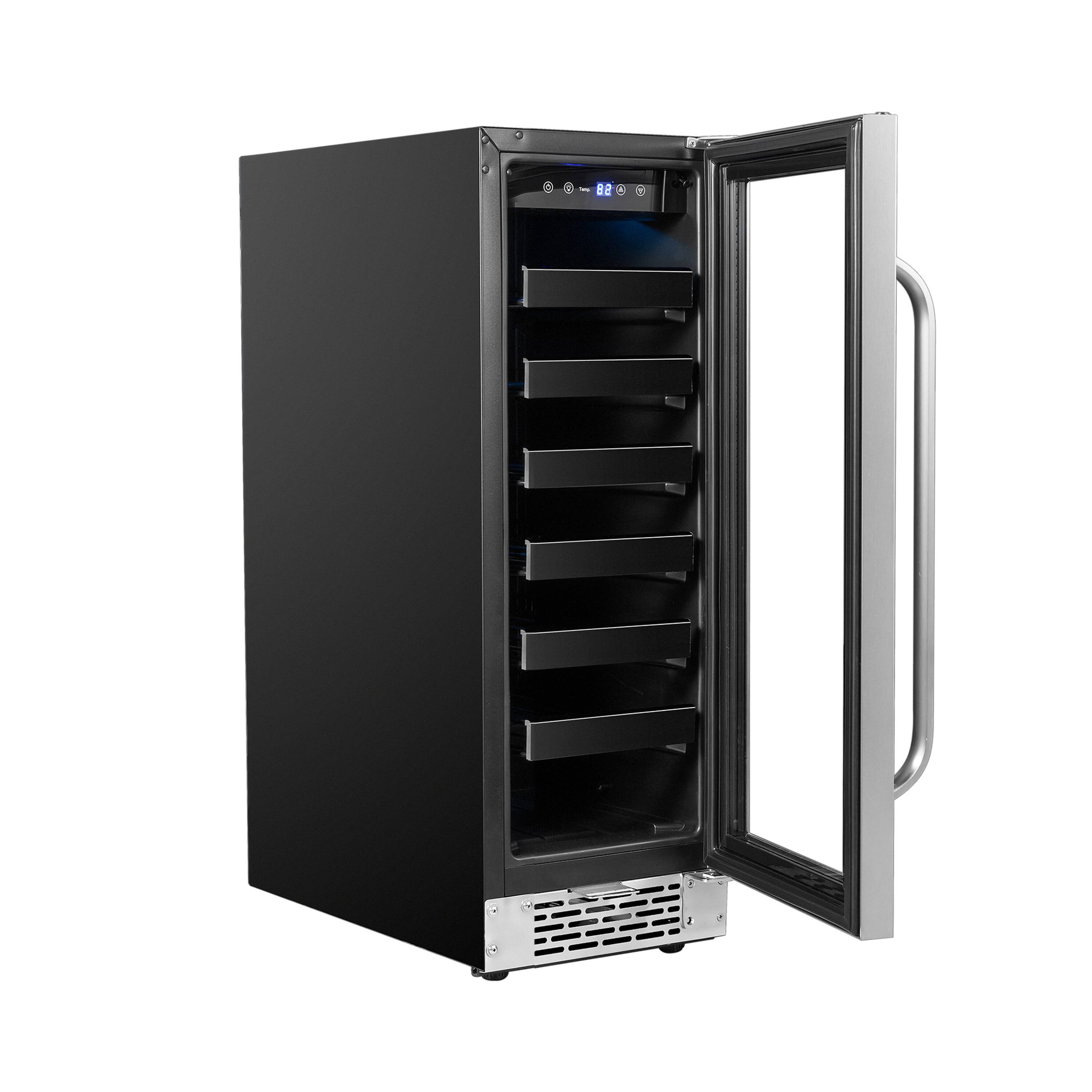 Alt View 15. Whynter - Whynter BWR-208SB 12 inch Built-In 20 Bottle Undercounter Stainless Steel Wine Refrigerator - Stainless Steel.