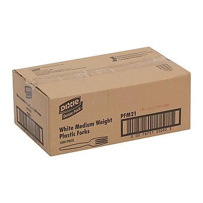 Dixie Pack
Dixie Pack
PFM21
White Medium Weight Plastic Forks
1000 Pieces
00 78731 35092 3